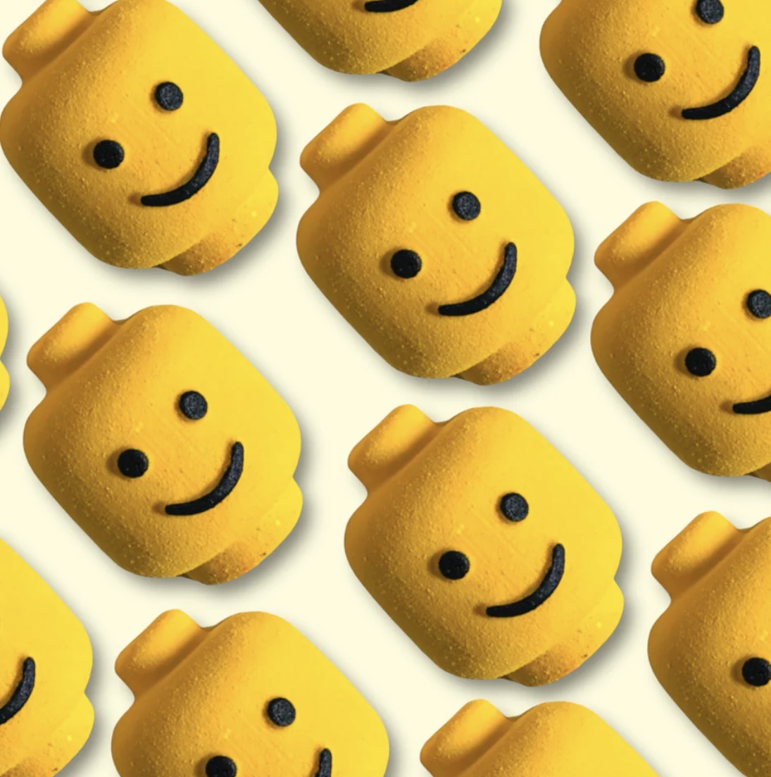 XL Lego Head Bath Bomb