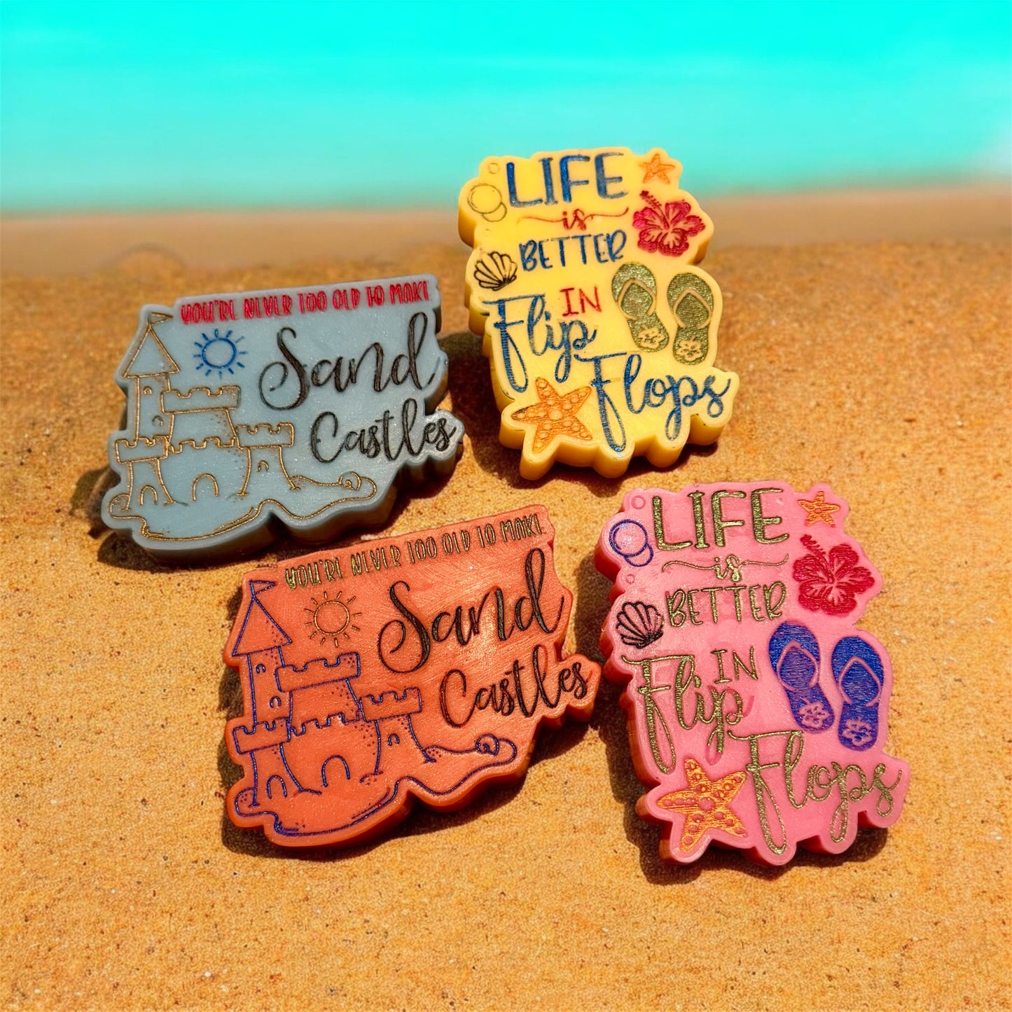 Sandcastle & Flip-flops Wax Melt
