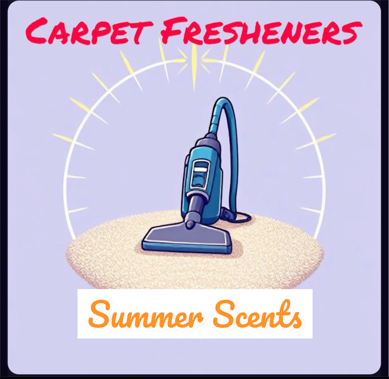 Carpet Freshener Pouches - Summer Scents