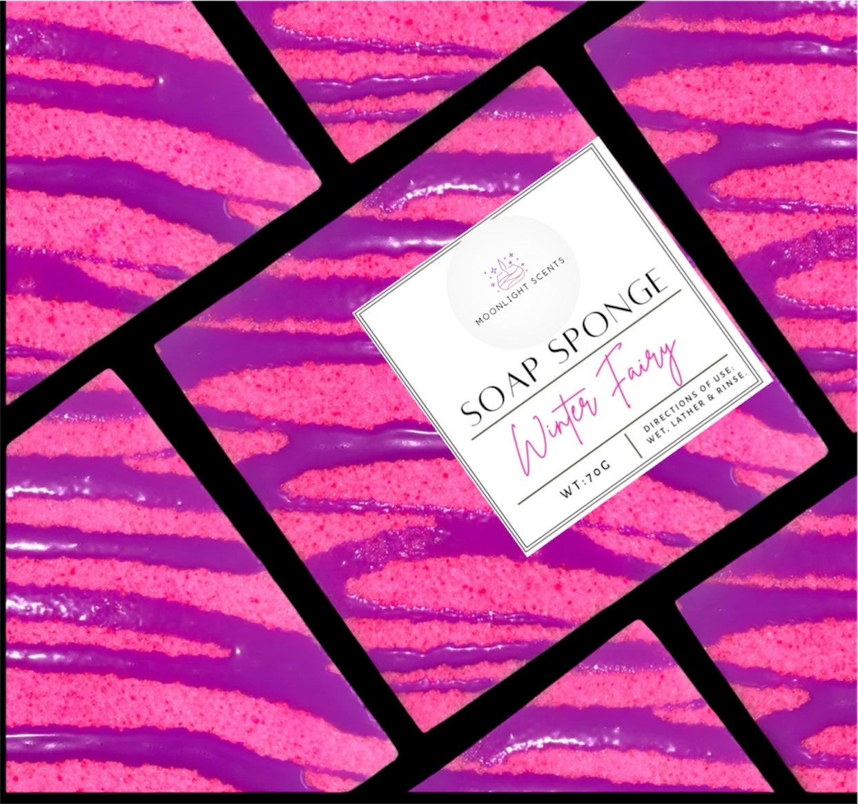 Small Winter Fairy Soap Sponge