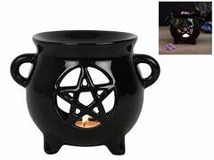Black Pentagram Oil/Wax Burner