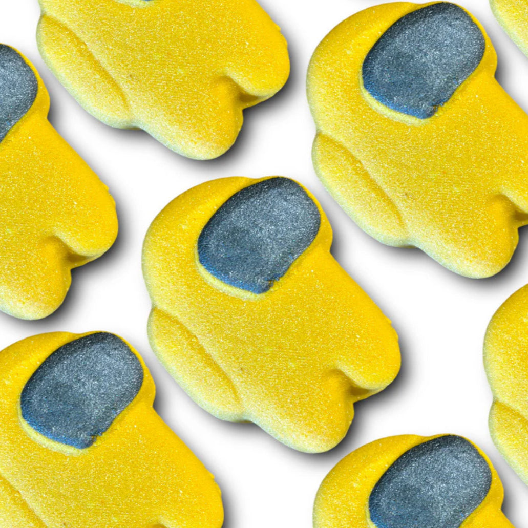 Amoung Us Yellow Bath Bomb
