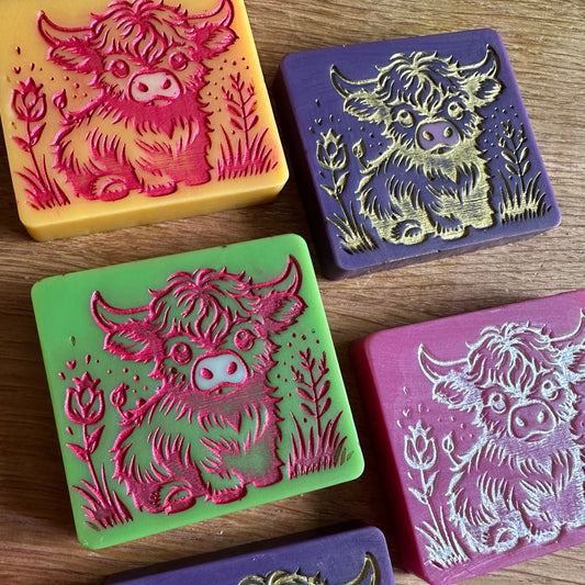 Highland Cow Block