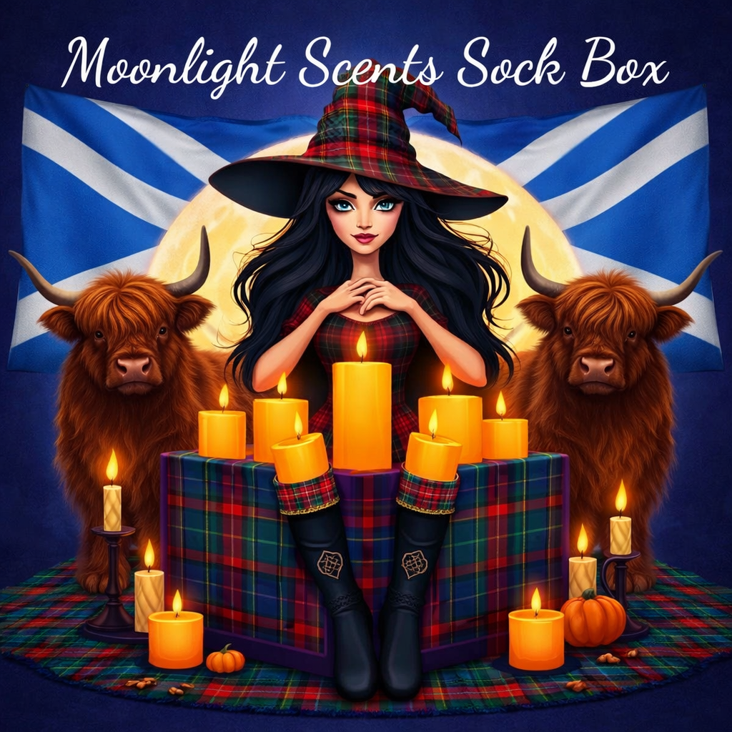 MONTHLY Moonlight Scents Sock Box - SCOTLAND