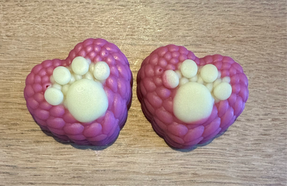 Paw Print Hearts Duo