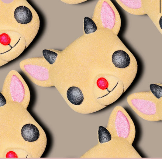 Large Reindeer (Sweet Cinnamon) Bath Bomb