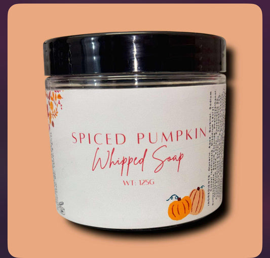 Large Pumpkin Spice Soap Pot (125g)