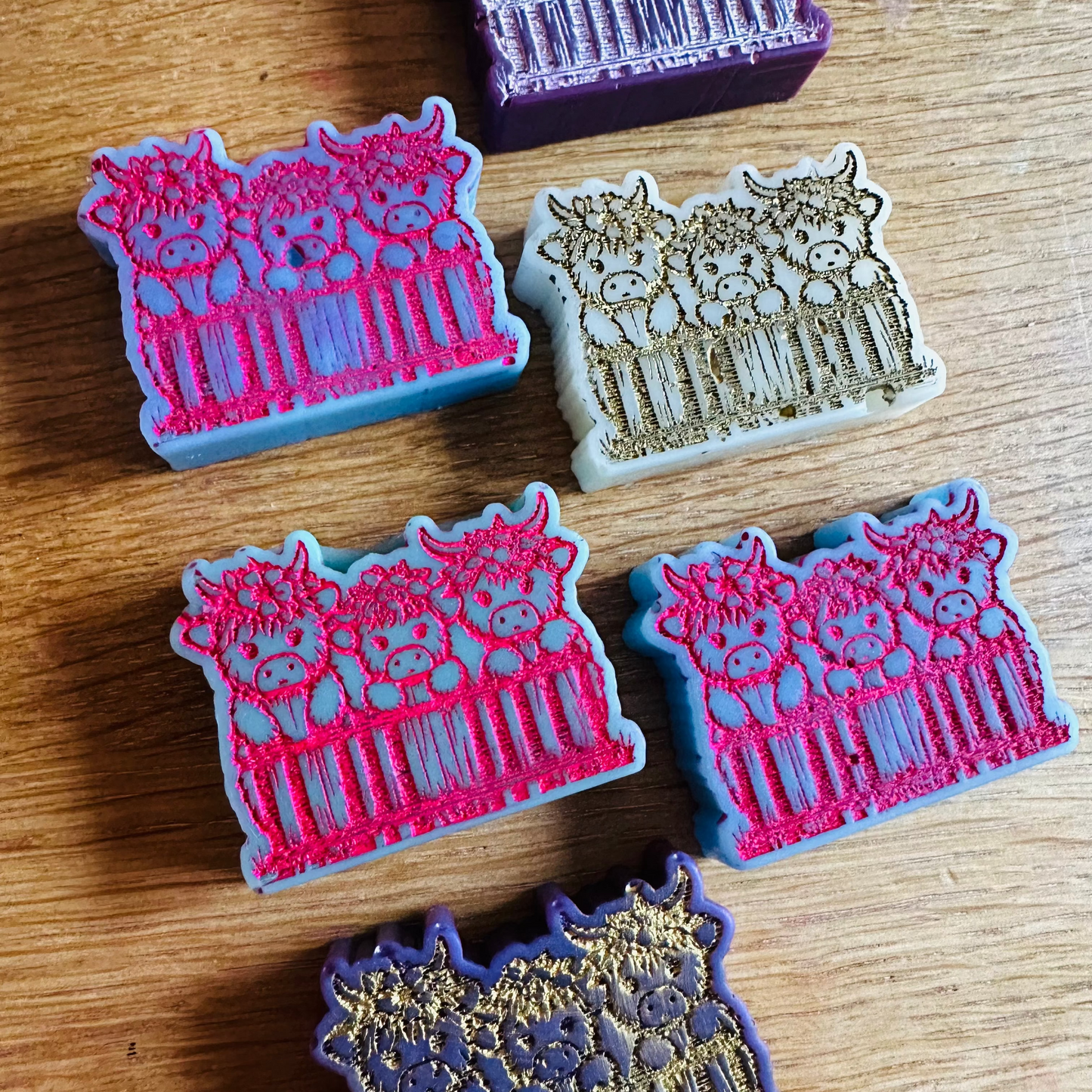 Highland Cow Trio Minis