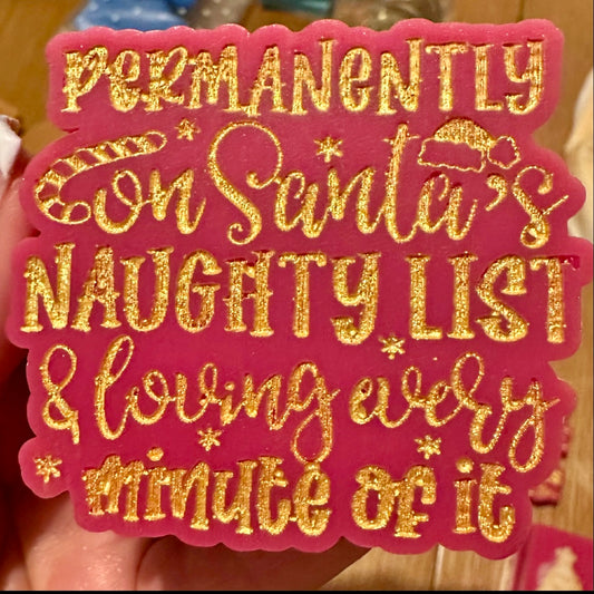 Naughty List Block