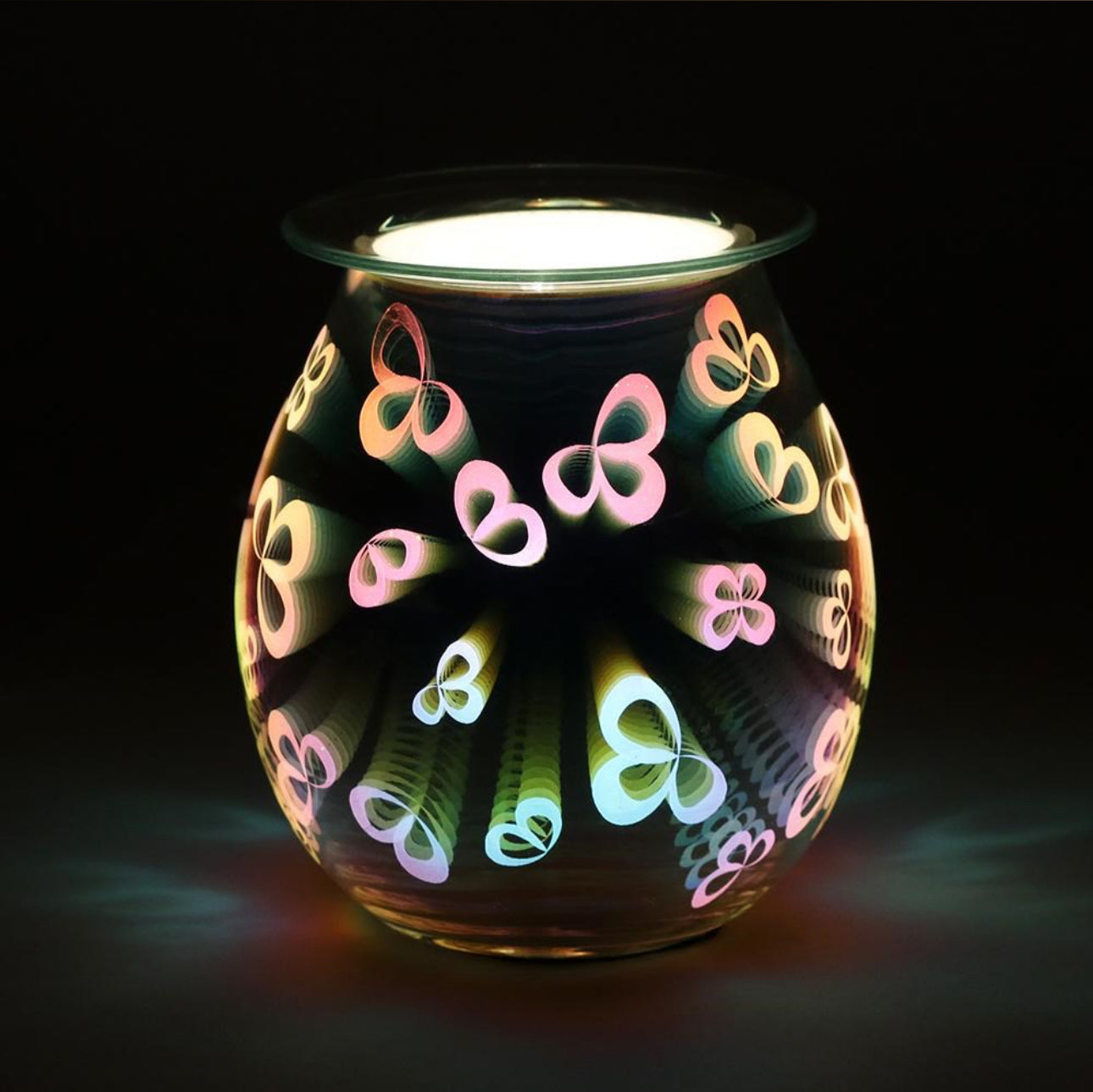3D Light Up Petal Electric Warmer