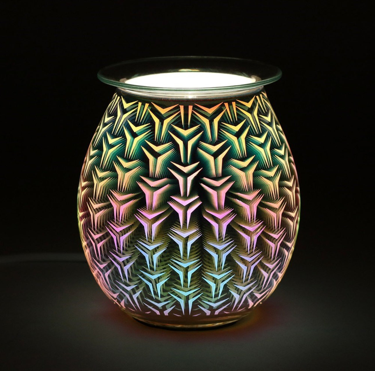 3D Light Up GeometricElectric Warmer