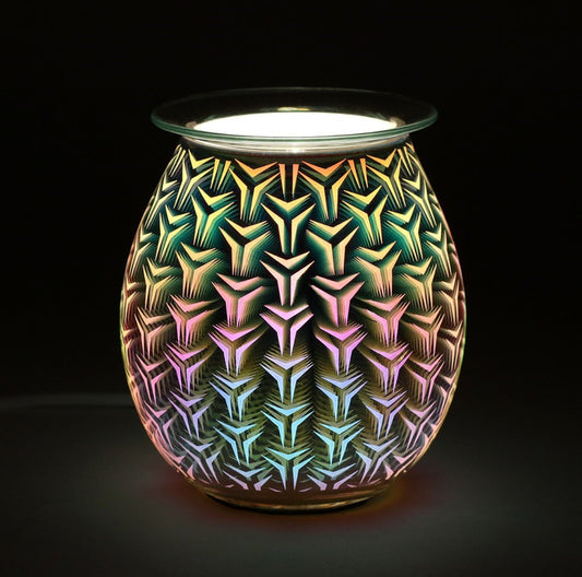 3D Light Up GeometricElectric Warmer