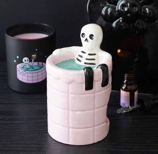 Skull Wax Tub Burner