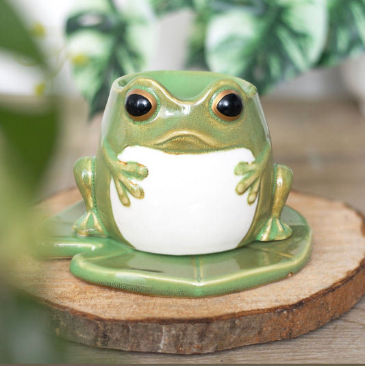 Frog on Lily Pad Burner