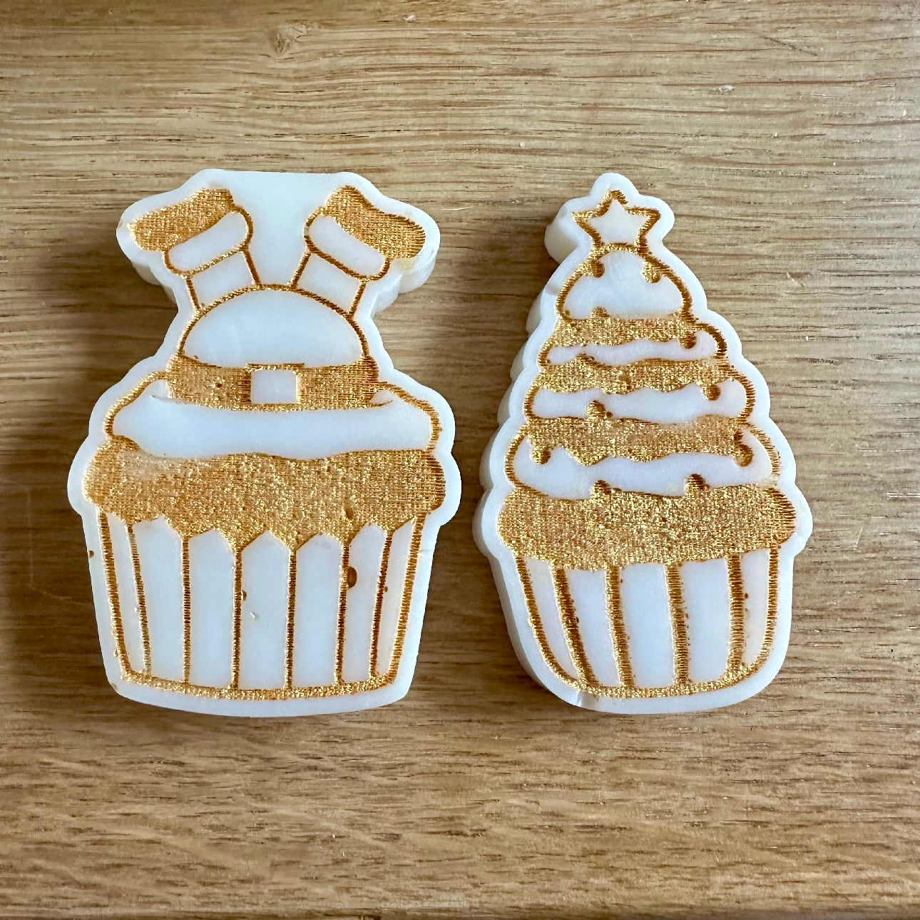 Christmas Cupcake duo