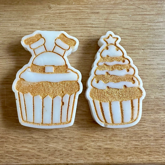 Christmas Cupcake duo