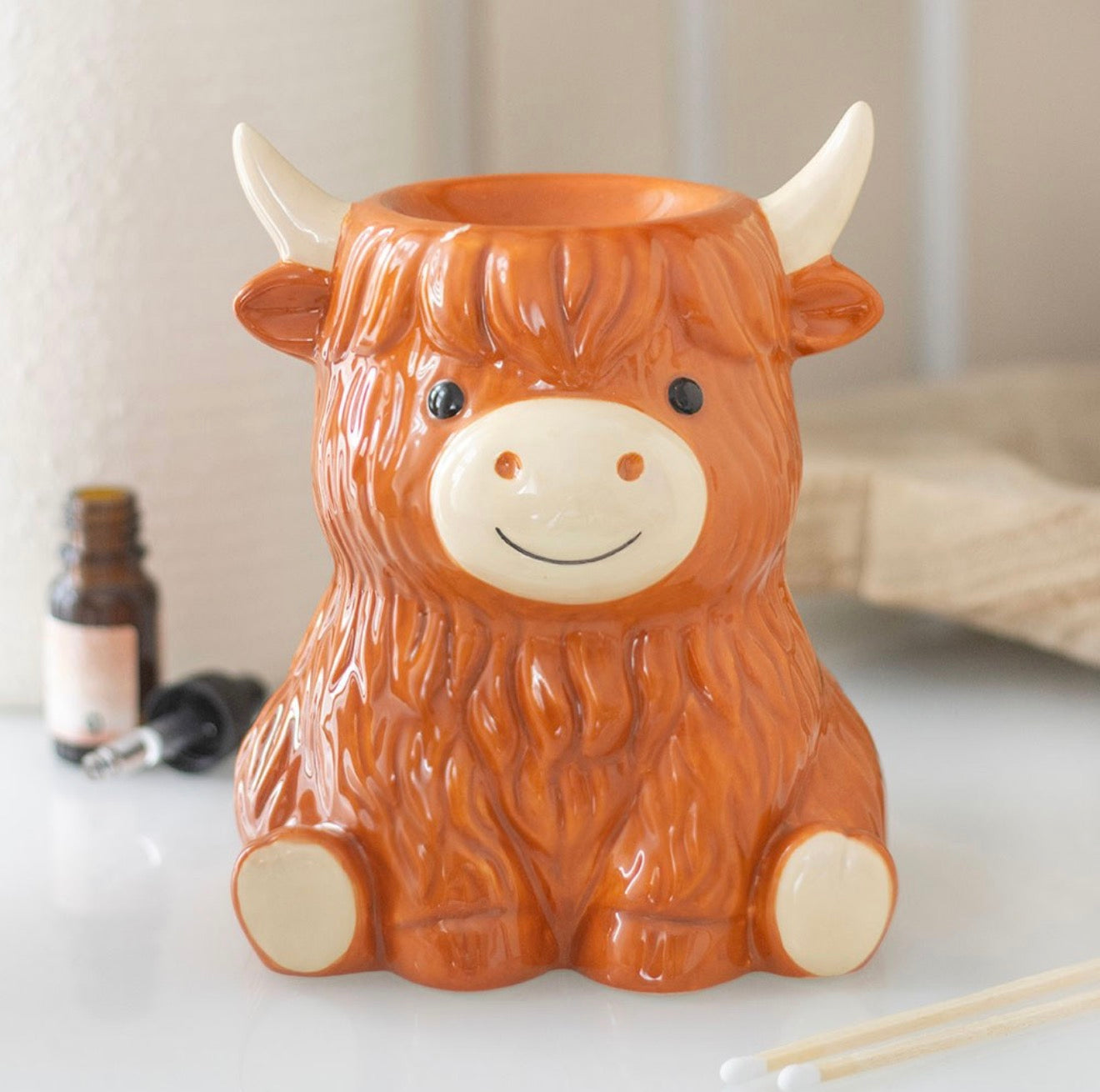 Highland Cow Burner