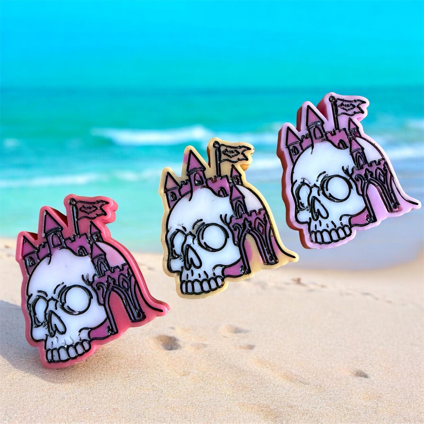 Skull Sand Castle Wax Melt