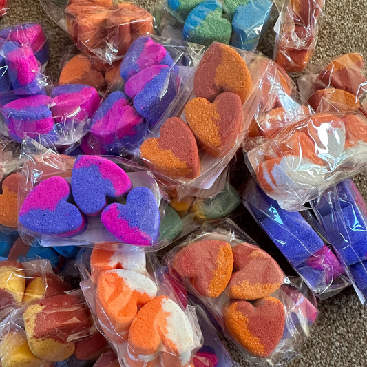 Heart Bath Bomb Triple Pack
