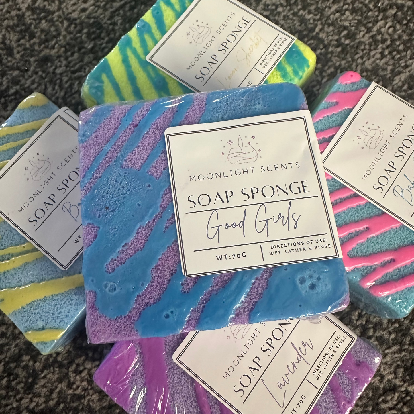 Small Good Girls Soap Sponge